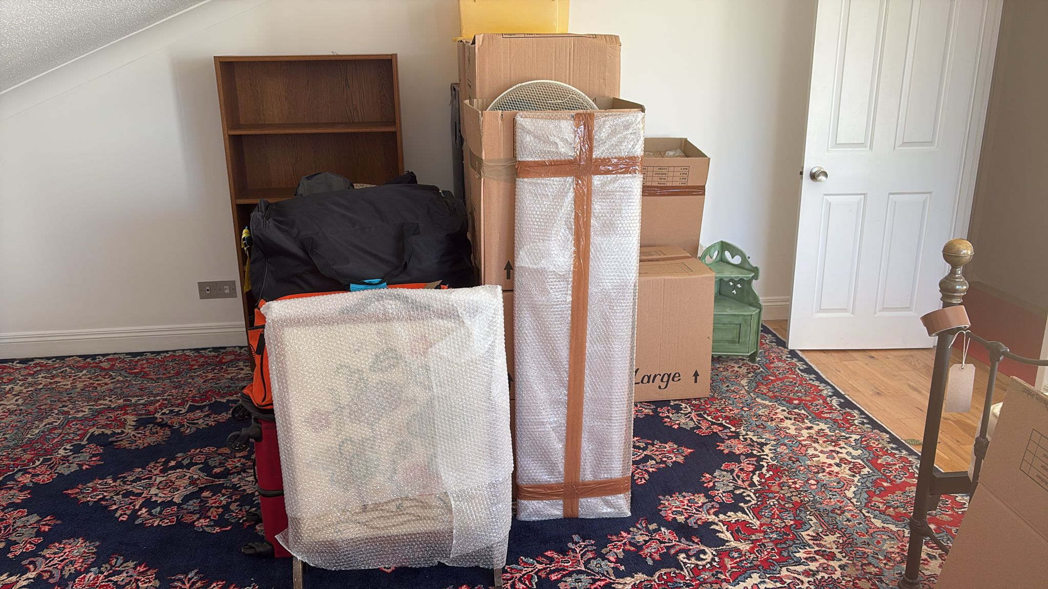 Items packed and protected ahead of move