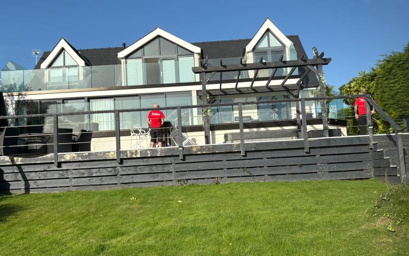 gibbons removals team at the clients property on move day