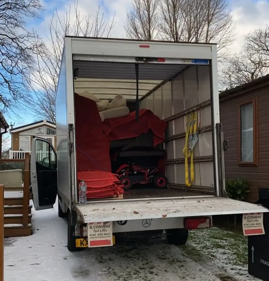 Snowy Winter House Move From Wales to Liverpool - Featured Image